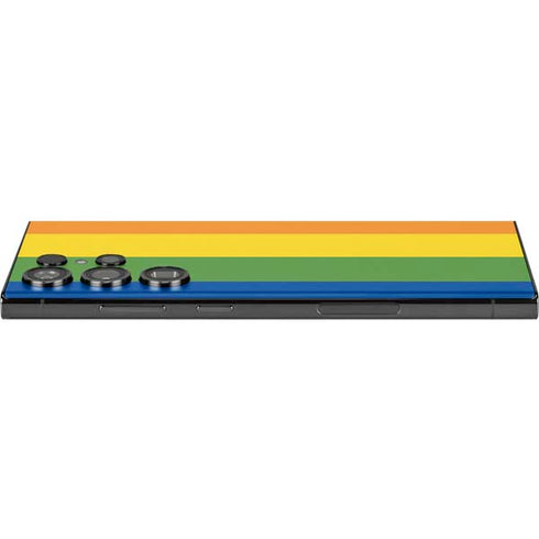 Vertical Rainbow Flag Galaxy Skins
